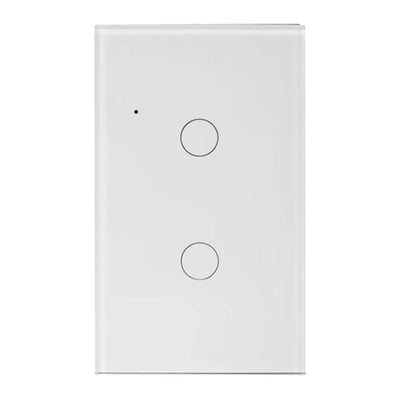 Havit Lighting Lighting Wifi 2 Gang White, Black Wall Switch Havit Lighting - HV91X0-2, HV92X0-2 Lights-For-You HV9110-2