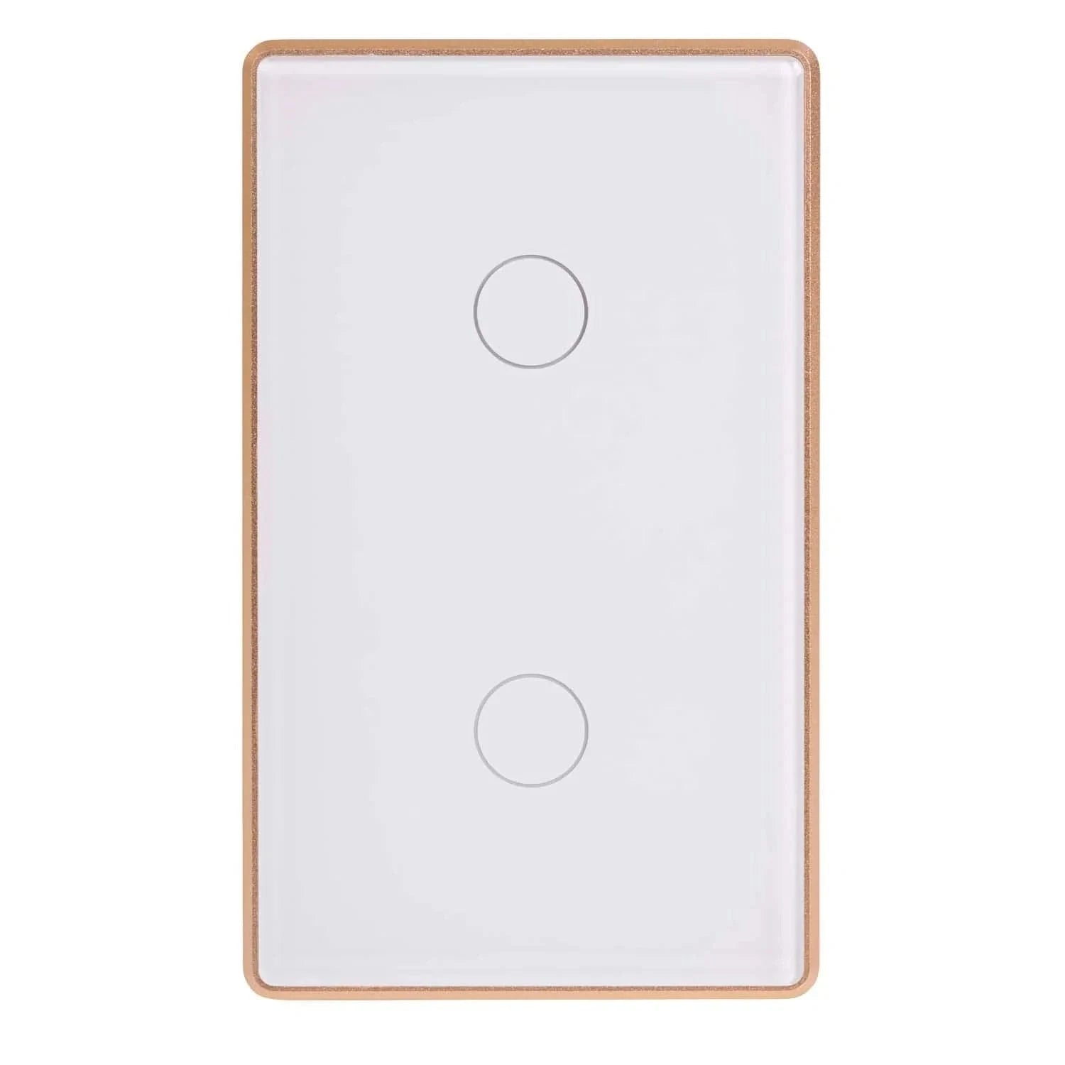 Havit Lighting Lighting Wifi 2 Gang White, Black Wall Switch Havit Lighting - HV91X0-2, HV92X0-2 Lights-For-You HV9120-2
