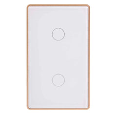 Havit Lighting Lighting Wifi 2 Gang White, Black Wall Switch Havit Lighting - HV91X0-2, HV92X0-2 Lights-For-You HV9120-2