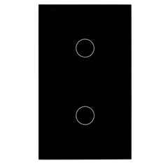 Havit Lighting Lighting Wifi 2 Gang White, Black Wall Switch Havit Lighting - HV91X0-2, HV92X0-2 Lights-For-You HV9210-2