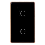 Havit Lighting Lighting Wifi 2 Gang White, Black Wall Switch Havit Lighting - HV91X0-2, HV92X0-2 Lights-For-You HV9220-2