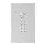 Havit Lighting Lighting Wifi 3 Gang White, Black Wall Switch Havit Lighting - HV91X0-3, HV92X0-3 Lights-For-You HV9110-3