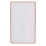 Havit Lighting Lighting Wifi 3 Gang White, Black Wall Switch Havit Lighting - HV91X0-3, HV92X0-3 Lights-For-You HV9120-3