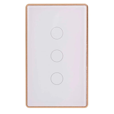 Havit Lighting Lighting Wifi 3 Gang White, Black Wall Switch Havit Lighting - HV91X0-3, HV92X0-3 Lights-For-You HV9120-3