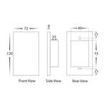 Havit Lighting Lighting Wifi 4 Gang White, Black Wall Switch Havit Lighting - HV91X0-4, HV92X0-4 Lights-For-You