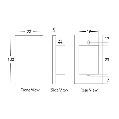 Havit Lighting Lighting Wifi 4 Gang White, Black Wall Switch Havit Lighting - HV91X0-4, HV92X0-4 Lights-For-You