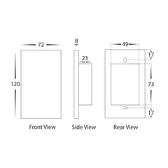 Havit Lighting Lighting Wifi 4 Gang White, Black Wall Switch Havit Lighting - HV91X0-4, HV92X0-4 Lights-For-You