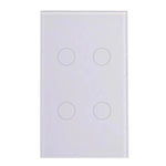 Havit Lighting Lighting Wifi 4 Gang White, Black Wall Switch Havit Lighting - HV91X0-4, HV92X0-4 Lights-For-You HV9110-4