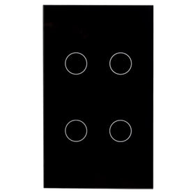 Havit Lighting Lighting Wifi 4 Gang White, Black Wall Switch Havit Lighting - HV91X0-4, HV92X0-4 Lights-For-You HV9210-4