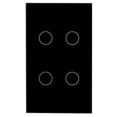 Havit Lighting Lighting Wifi 4 Gang White, Black Wall Switch Havit Lighting - HV91X0-4, HV92X0-4 Lights-For-You HV9210-4