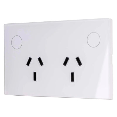 Havit Lighting Lighting Wifi Double Powerpoints White, Black Havit Lighting - HV9114, HV9214 Lights-For-You