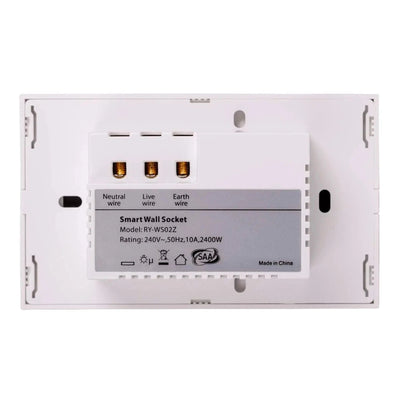 Havit Lighting Lighting Wifi Double Powerpoints White, Black Havit Lighting - HV9114, HV9214 Lights-For-You