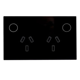 Havit Lighting Lighting Wifi Double Powerpoints White, Black Havit Lighting - HV9114, HV9214 Lights-For-You HV9214