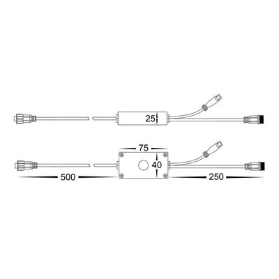 Havit Lighting Lighting WIFI Reciever to suit Spitze Black RGBCW LED Garden Spike Light Kit Havit Lighting - HV1428RGBCW-REC Lights-For-You HV1428RGBCW-REC