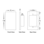 Havit Lighting Lighting Wifi Single Gang White, Black Wall Switch Havit Lighting - HV91X0-1, HV92X0-1 Lights-For-You