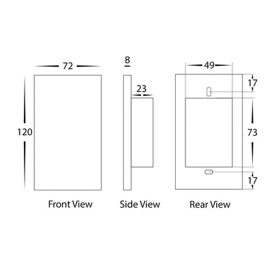 Havit Lighting Lighting Wifi Single Gang White, Black Wall Switch Havit Lighting - HV91X0-1, HV92X0-1 Lights-For-You