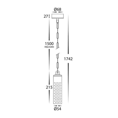 Havit Lighting Lighting Willow Outdoor LED Pendant Light IP65 Antique Brass, Black, Brass Havit Lighting HV5901T Lights-For-You