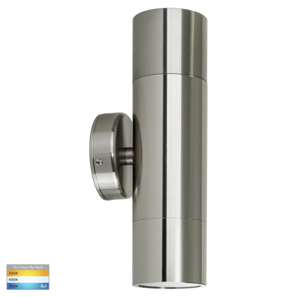 Havit Lighting Outdoor Up/Down Wall Lights 316 Stainless Steel Up/Down Wall Light Lights-For-You HV1005T 9350418014764