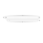 Havit Lighting Outdoor Up/Down Wall Lights Barline Outdoor Up/Down Wall Light 600mm Lights-For-You