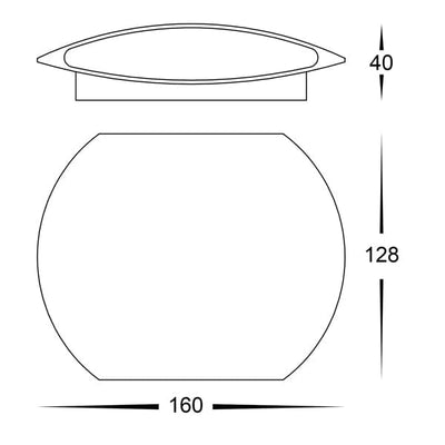 Havit Lighting Outdoor Up/Down Wall Lights Cara Up & Down LED Wall Light CCT 6w Lights-For-You