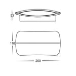 Havit Lighting Outdoor Up/Down Wall Lights Cara Up & Down LED Wall Light Tri-Colour Lights-For-You