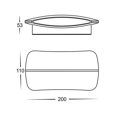 Havit Lighting Outdoor Up/Down Wall Lights Cara Up & Down LED Wall Light Tri-Colour Lights-For-You