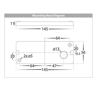 Havit Lighting Outdoor Wall Lights 6w Lisse LED Wall Down Only Light 240v Lights-For-You