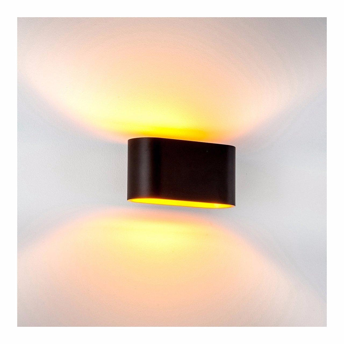 Havit Lighting Outdoor Wall Lights Concept Wall Light LED Aluminium Lights-For-You HV8028W-BLK 9350418005502