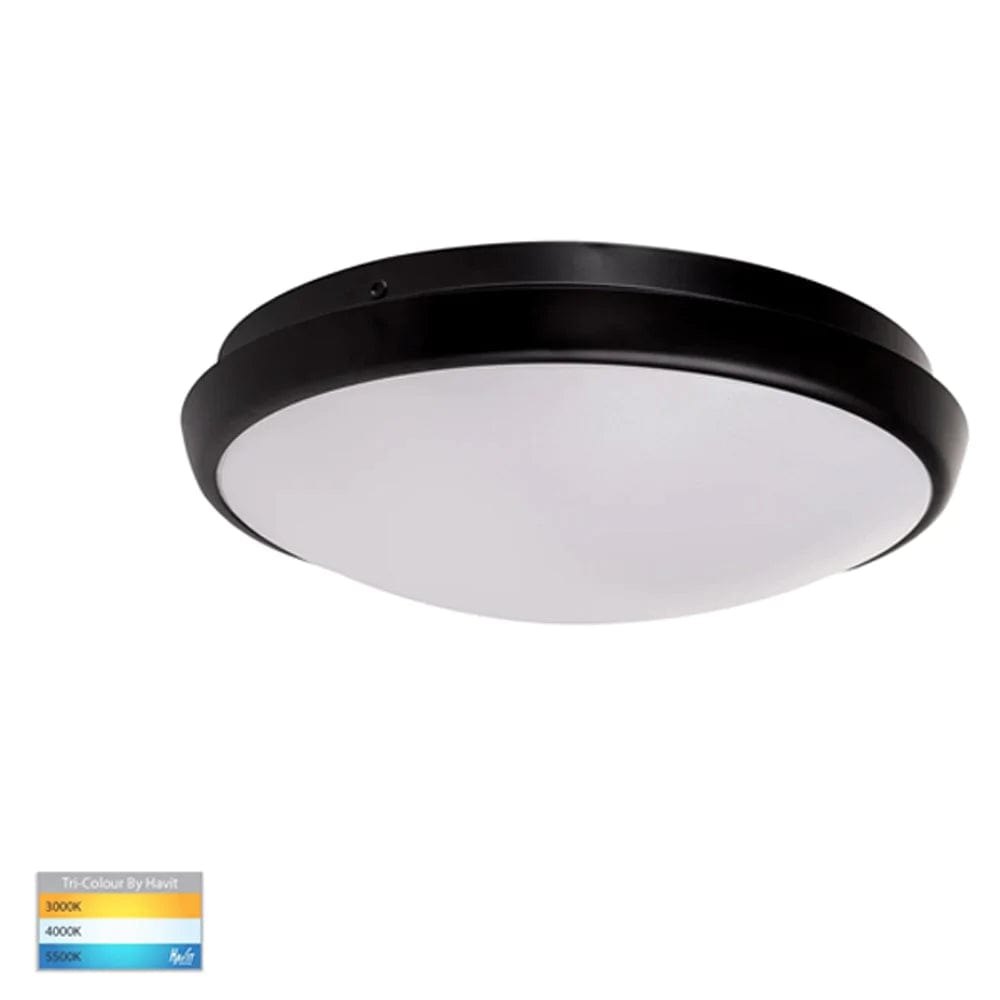 Havit Lighting Oyster Lights Ostron LED Oyster Light CCT Lights-For-You HV5887T-BLK 9350418026538