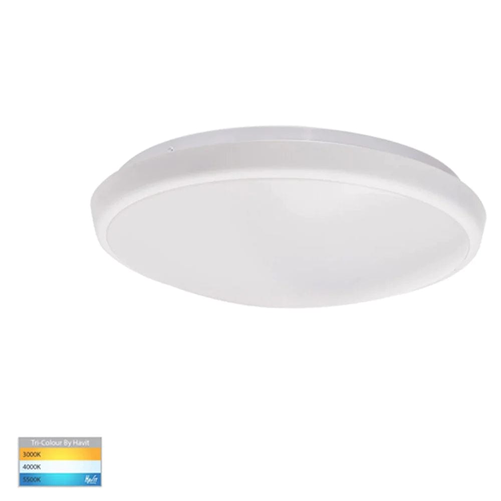 Havit Lighting Oyster Lights Ostron LED Oyster Light CCT Lights-For-You HV5887T-WHT 9350418026545