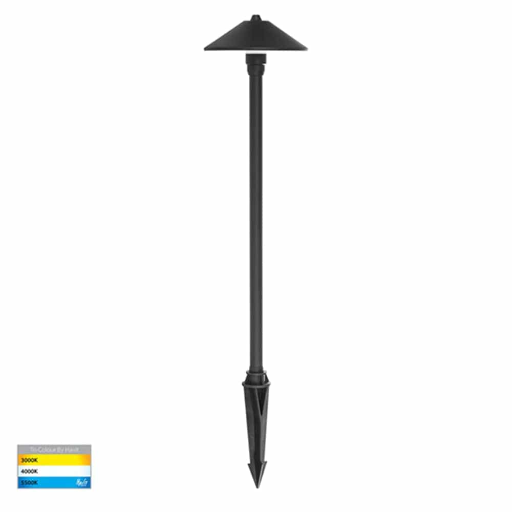 Havit Lighting Spike Lights Bitta LED Spike Light CCT 3w Antique Brass, Black, Copper, SS316 Havit Lighting - HV1453T Lights-For-You HV1453T-BLK 9350418029423