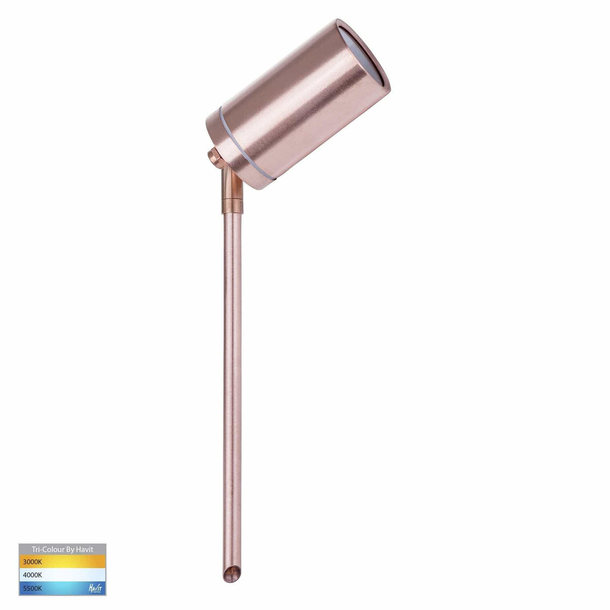 Havit Lighting Spike Lights Copper LED Adjustable Spike Light Lights-For-You HV1412T 9350418015808