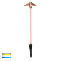 Havit Lighting Spike Lights Polari LED Spike Light CCT 3w Antique Brass, Black, Copper, SS316 Havit Lighting - HV1452T Lights-For-You HV1452T-CP 9350418029393