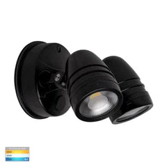 Havit Lighting Spot Lights Black HV3793T-Black Or White - Focus Polycarbonate Black Double Adjustable Spot Light Lights-For-You LGL468BKH10