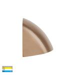 Havit Lighting Step Lights Curva Solid Brass LED Step Light Lights-For-You HV3252T-BR-12V