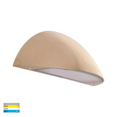 Havit Lighting Step Lights Curva Solid Brass LED Step Light Lights-For-You HV3253T-BR-12V