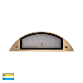 Havit Lighting Step Lights Curva Solid Brass LED Step Light Lights-For-You HV3253T-BR-12V