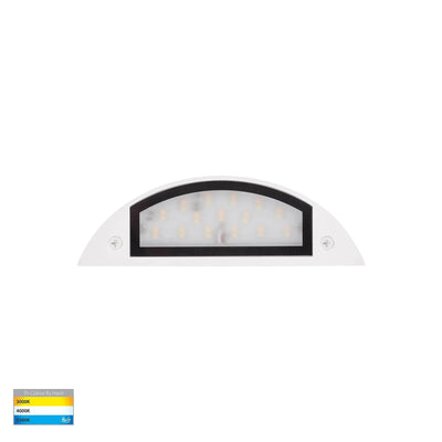 Havit Lighting Step Lights Curva White LED Step Light Lights-For-You HV3252T-WHT-12V