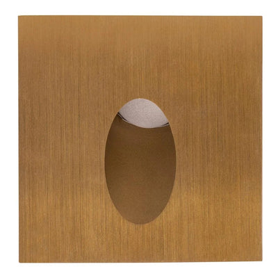 Havit Lighting Step Lights LED Step Lights Recessed Square in White/316 Lights-For-You HV3215T-BR-12V 9350418033130