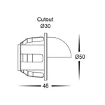 Havit Lighting Step Lights Step Lights Recessed LED with Mini Eyelid Lights-For-You HV3263W 9350418004154