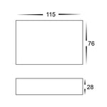 Havit Lighting Wall Lights Essil Fixed Down LED Wall Light Lights-For-You