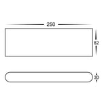 Havit Lighting Wall Lights Lisse Fixed LED Wall Light in Black or White Lights-For-You