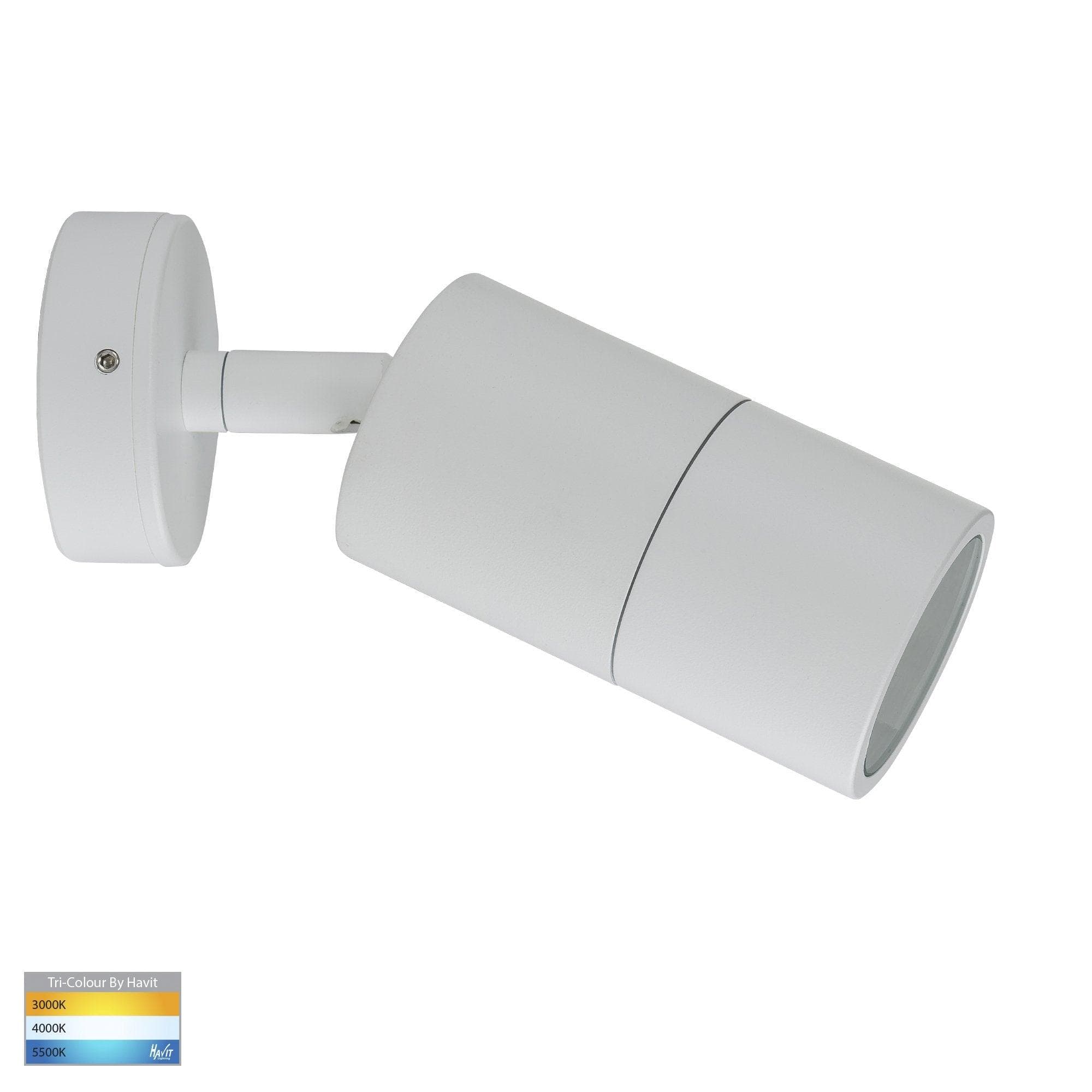 Havit Lighting Wall Lights Matt White Single Adjustable Wall Light Lights-For-You HV1235T 9350418015365