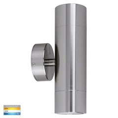 Maxi Up/Down LED Wall Light CCT 24w in 316 Stainless Steel