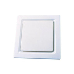 270m³/h Ventair Ovation 200 Universal Exhaust Fan Square in White - OVAWUSQ