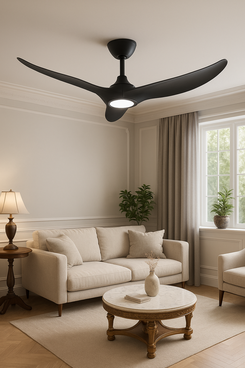 Evolve DC Ceiling Fan with Light and Remote