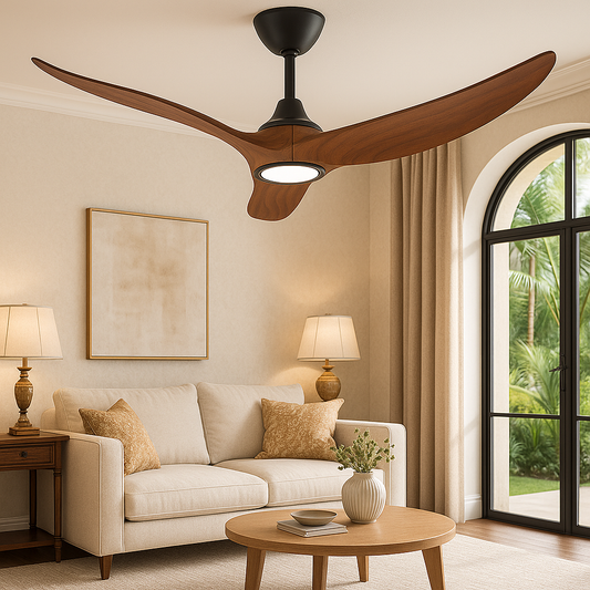 Evolve DC Ceiling Fan with Light and Remote 1024