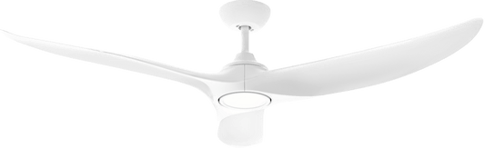 Hunter Pacific Ceiling Fans 48" / White Evolve EC/DC Motor Ceiling Fan with Light & Remote by Hunter Pacific Lights-For-You E360L 3638