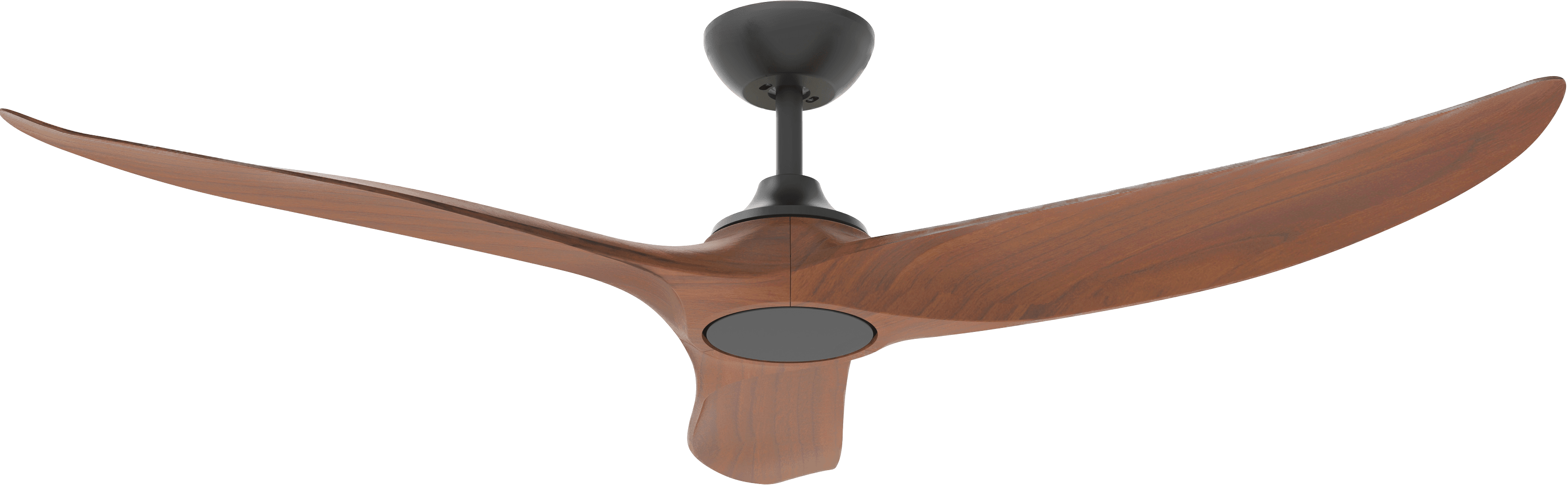 Hunter Pacific Ceiling Fans Black/Koa / 48" Evolve EC/DC Motor Ceiling Fan with Remote by Hunter Pacific Lights-For-You