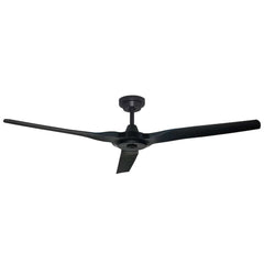 Hunter Pacific Ceiling Fans Matt Black / No Hunter Pacific Radical 3 DC Indoor/Outdoor 60" 3 Blade Ceiling Fan Lights-For-You R322